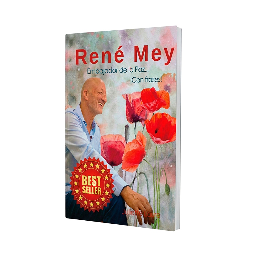 René Mey embajador de la paz… ¡con frases!